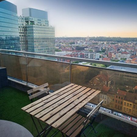 Studio Avec Vue Panoramique Et Parking Gratuit Brüksel Dış mekan fotoğraf